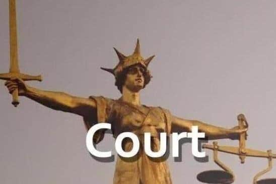 In court
