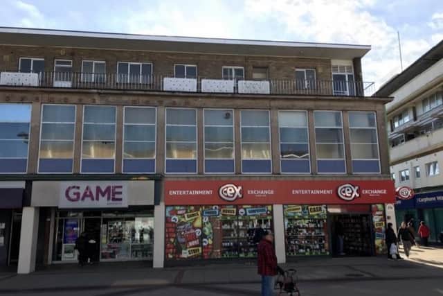 The top two floors of Spencer House over Game and Cex are to be converted into flats