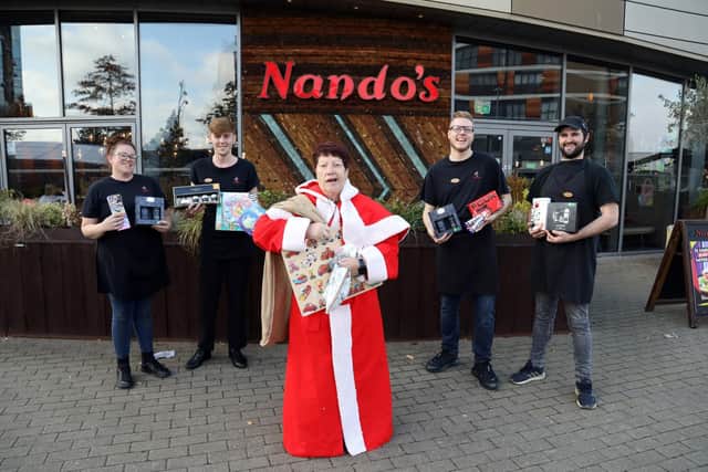 Jeanette employer Nando's has allowed their Northamptonshire restaurants to act as collection points