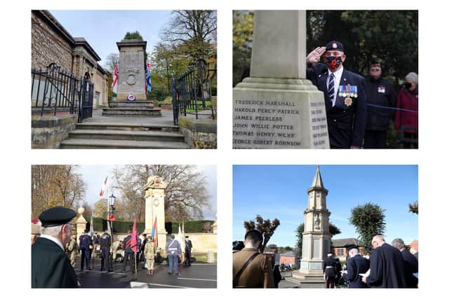 Towns and villages will pay their respects at Remembrance Day services