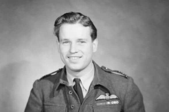 Portrait of Wing Commander Guy Gibson VC.
