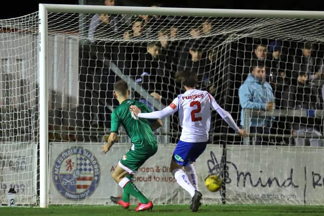 Connor Johnson gave the Poppies an early lead at Hayden Road