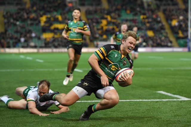 Tom Litchfield's score had helped to level things up for Saints late on, but they were eventually beaten by London Irish