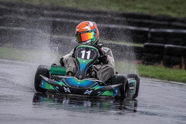 A very wet race at Round 1 of the Winter Championship! Credit: Car Scene UK Media.