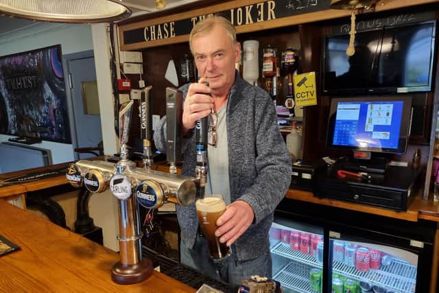 Russell Fraser is calling time on his stint behind the bar