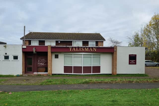 The Talisman in Boden Close has a large function room as well as a lounge