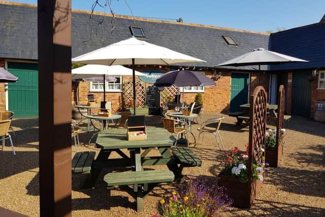 The Buttery Restaurant in the Castle Ashby Rural Shopping Yard.