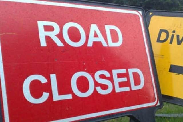 The A45 is shut following a crash between Northampton and Wellingborough on Thursday morning