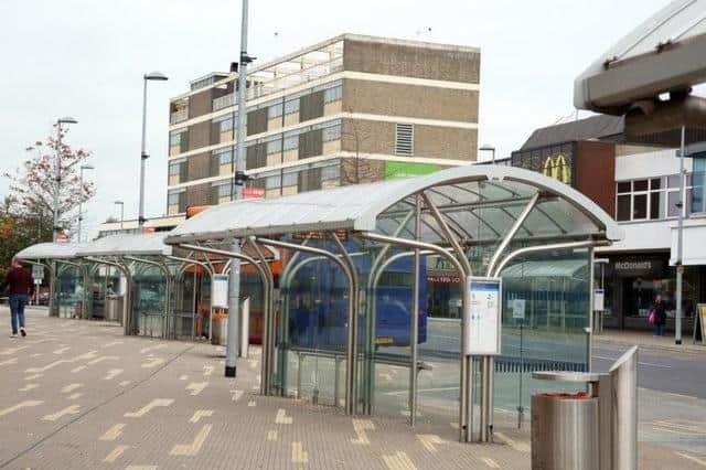 George Street bus stops, Corby