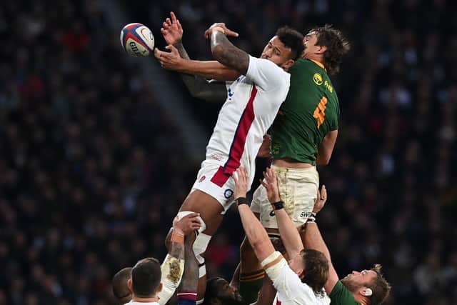 Courtney Lawes impressed again against South Africa