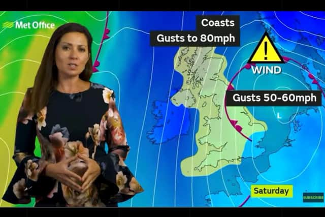 Forecaster Clare Nasir.