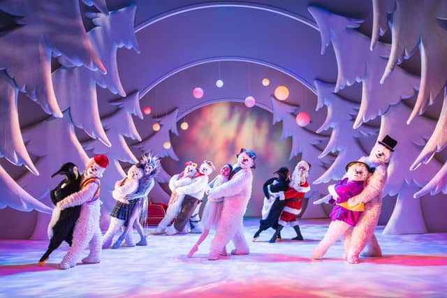 The Snowman has a party
Photo by Tristram Kenton