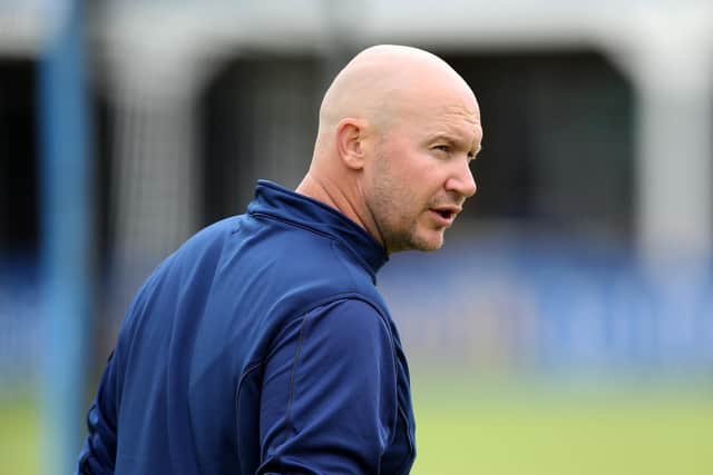 Northamptonshire head coach John Sadler
