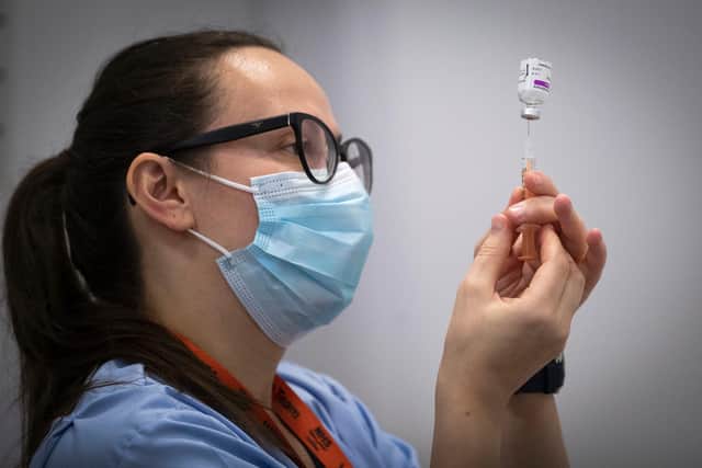 Health care staff are being told to have vaccinations against Covid-19