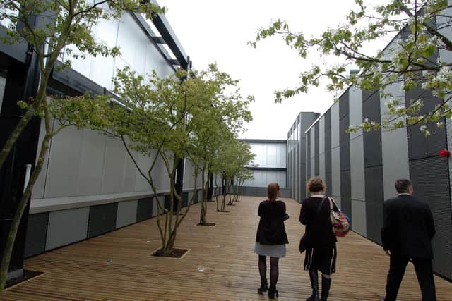 The roof was originally leaking from the roof garden - which has never had open access to members of the general public.