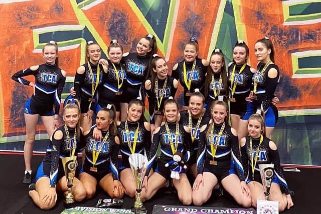 TCA Cheer & Tumble’s Kettering-based All Star Cheerleaders