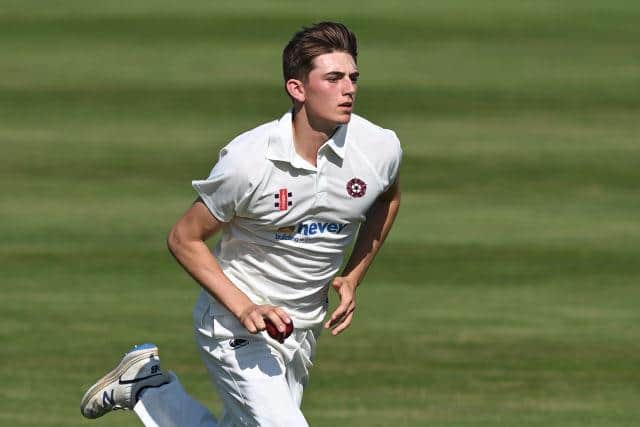 Northants all-rounder James Sales