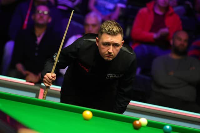 Kettering's Kyren Wilson is through to the last 16 of the Cazoo UK Championship. Picture courtesy of World Snooker Tour