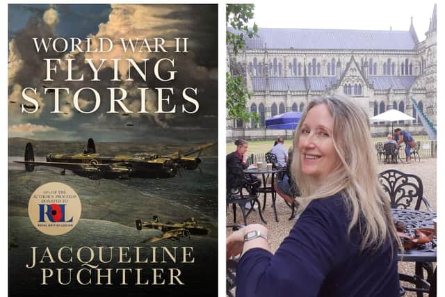 Jacqueline and her new book.