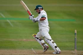 Ben Smith in batting action for Worcestershire
