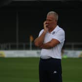 Corby Town manager Gary Mills. Picture by Oliver Atkin