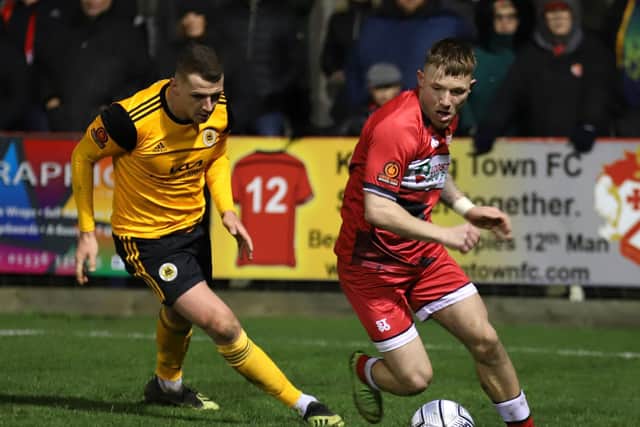 Jordon Crawford has had a positive impact after breaking into the Kettering starting XI in the last two matches