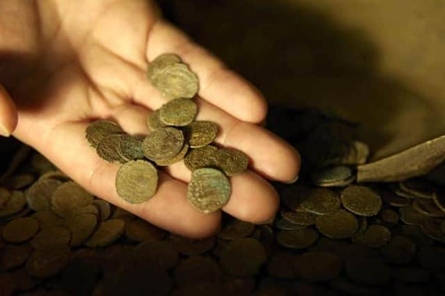 A number of treasure troves were found in the county last year.
