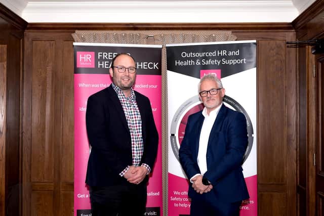 Greg Guilford of HR Solutions and Dean Howells of Essential