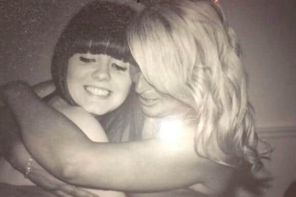 Amy with her mum Simone