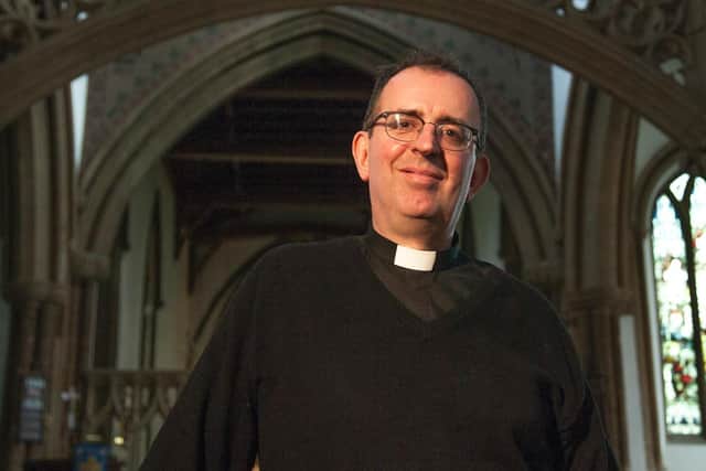 Rev Richard Coles vicar of St Mary's in Finedon