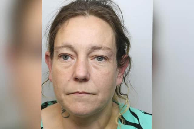 Maria Davis is wanted by police.