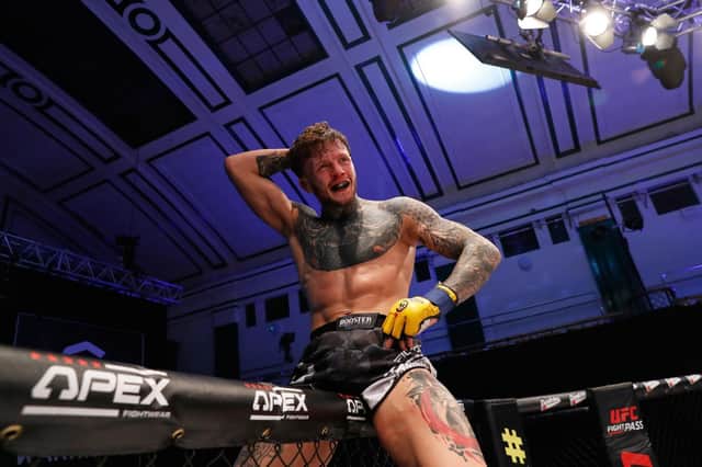 Corby's Jordan Vucenic will return to Cage Warriors in March. Picture by Dolly Clew