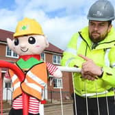 Elf and Safety over the Christmas school holidays is a concern for house builders Barratt Homes and David Wilson Homes