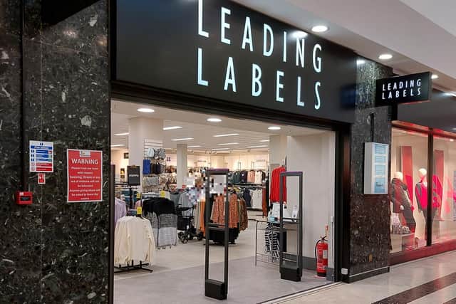 The new store has opened