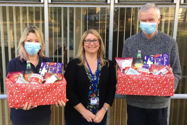 L-R: Janine Willis, Claire Phillips and Terry O’Keefe (all appearing from Headway East Northants)