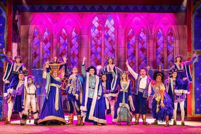 The company of Dick Whittington. Photo: Pamela Raith