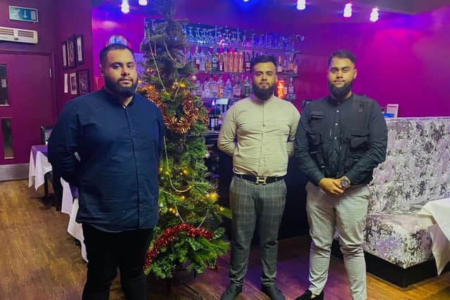 The Ali brothers - Masum Ali, Maruf Ali and Sharuk Ali.