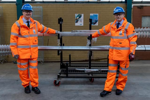 Transport Secretary Grant Shapps made a special visit to the Leicester hub of Network Rail contractors SPL