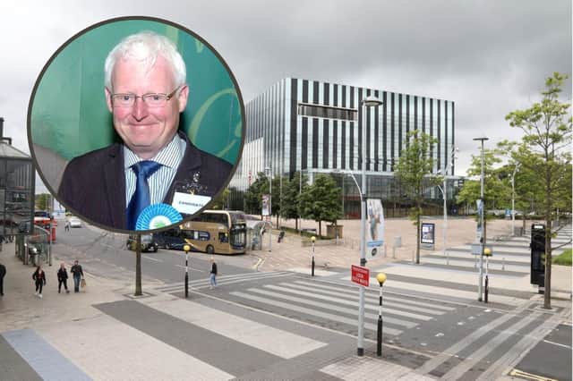 The Corby Cube is out of action / Cllr David Sims
