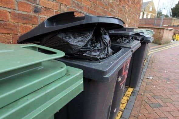 More rubbish went into Northamptonshire bins during 2020-2021