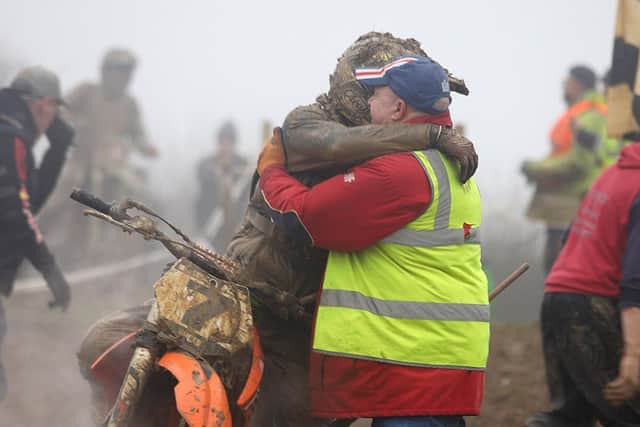 Michael McClurg wins the Northants Wild and Woolly. Photo: www.motoxphotos.co.uk.