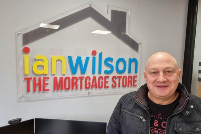 Ian Wilson of the Mortgage Store in Gold Street, Kettering