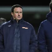 Kettering Town boss Paul Cox is wary of the threat Alfreton Town will pose his side this weekend. Picture by Peter Short