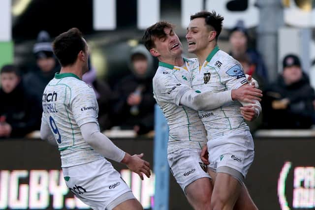 Tom Collins started the Saints scoring at Kingston Park