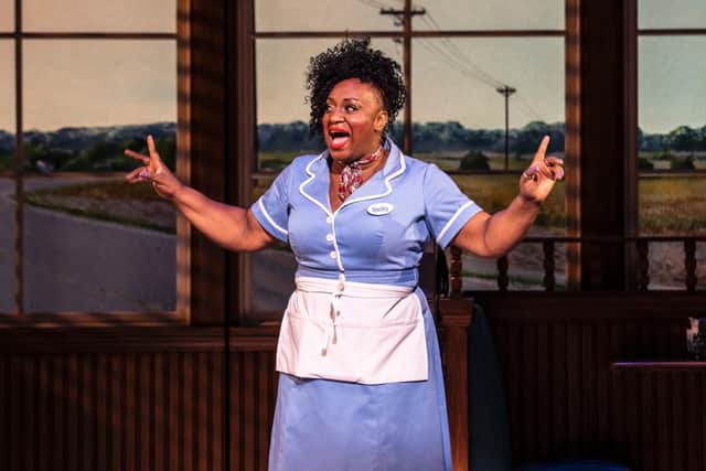 Sandra Marvin as Becky. Photo: Johan Persson