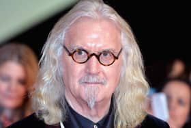 Billy Connolly appears to be coping well with his Parkinson’s disease