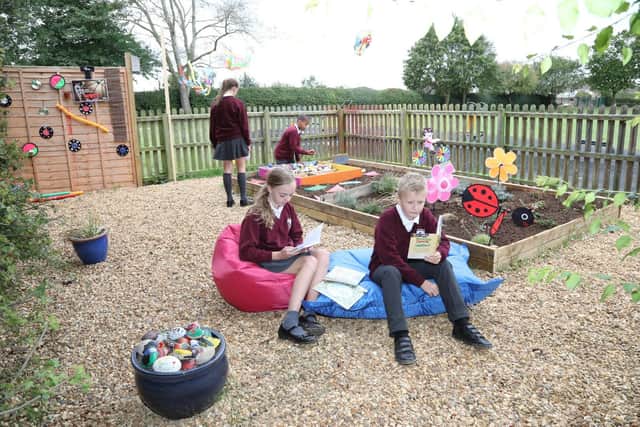 The Redwell Primary School sensory garden