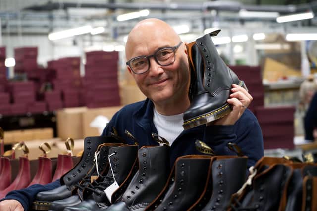 Gregg Wallace - Inside the Factory at Wollaston's Dr Marten's