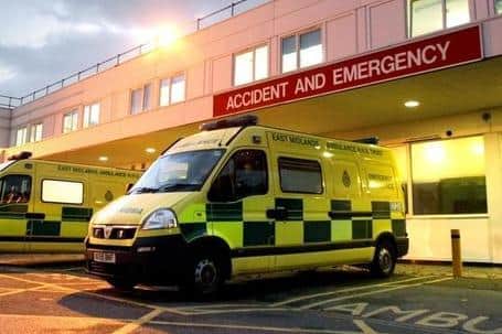 Northamptonshire's A&E departments are seeing nearly one-third more patients than 12 months ago