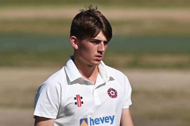 Northants all-rounder James Sales